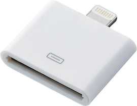 Go Travel Accessories - 30 Pin Lightning Adaptor - White - 0