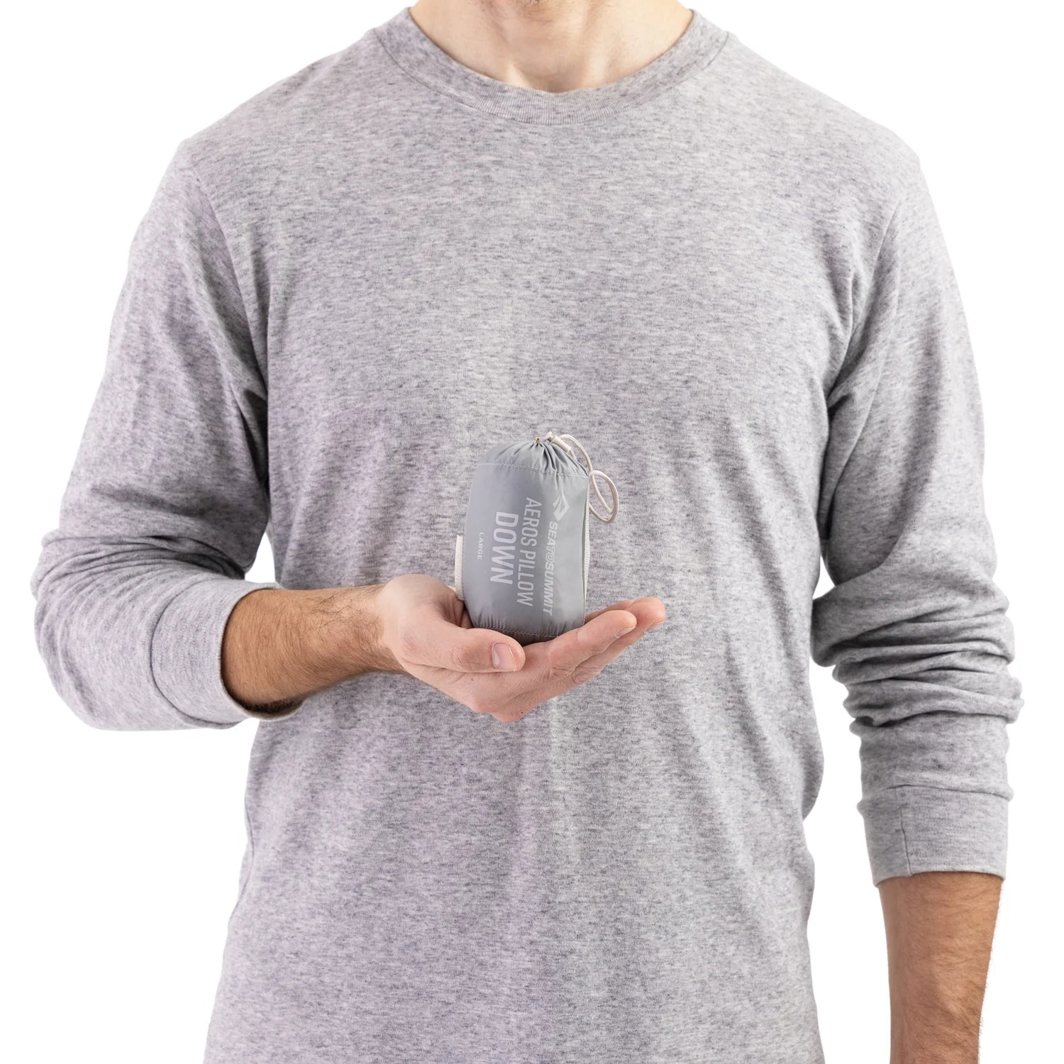 Sea To Summit - Aeros Down Pillow - Large Grey RCS