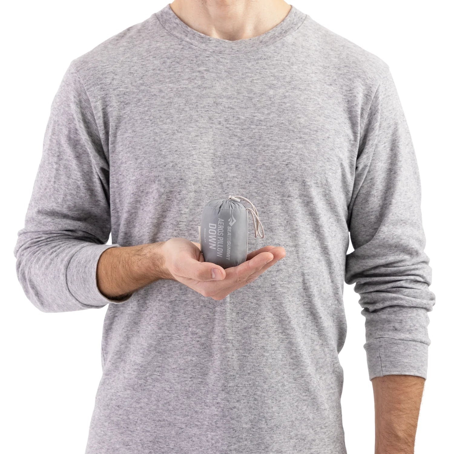 Sea To Summit - Aeros Down Pillow - Regular Grey RCS