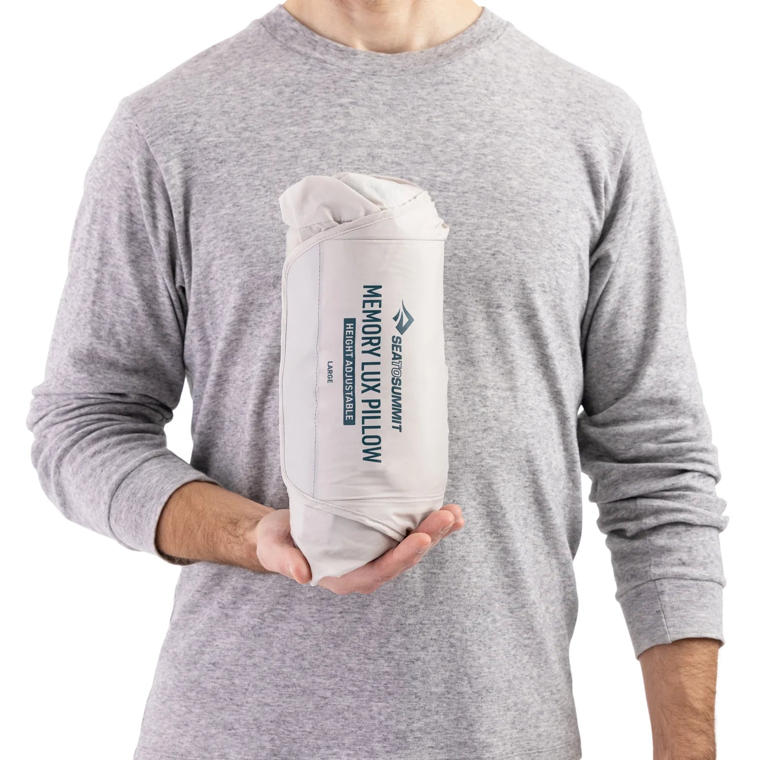 Sea To Summit - Memory Lux Pillow - Large Grey RCS