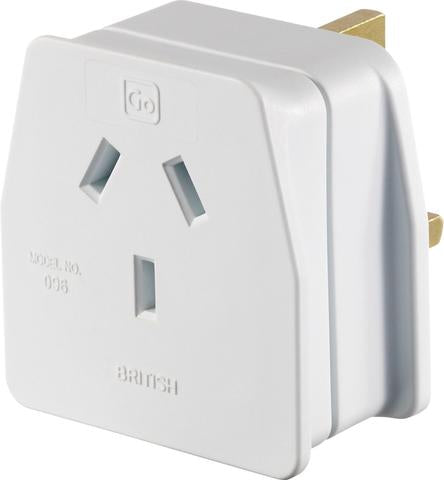 Go Travel Accessories - British Adaptor
