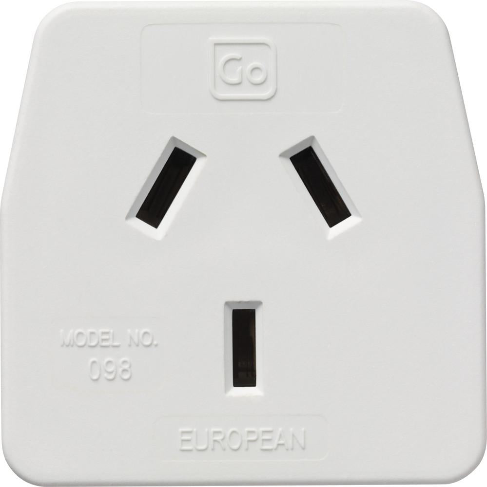 Go Travel Accessories - European Adaptor