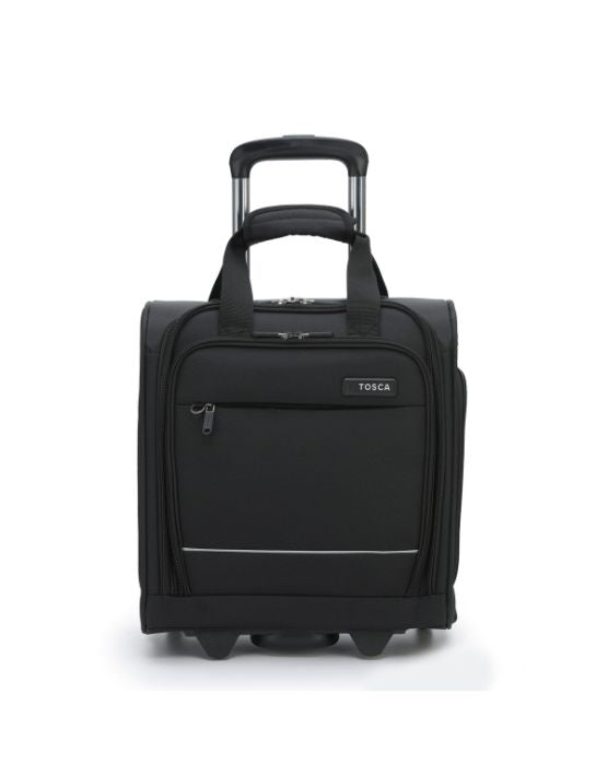 Tosca - AIR5055 Underseat Trolley Case - Black