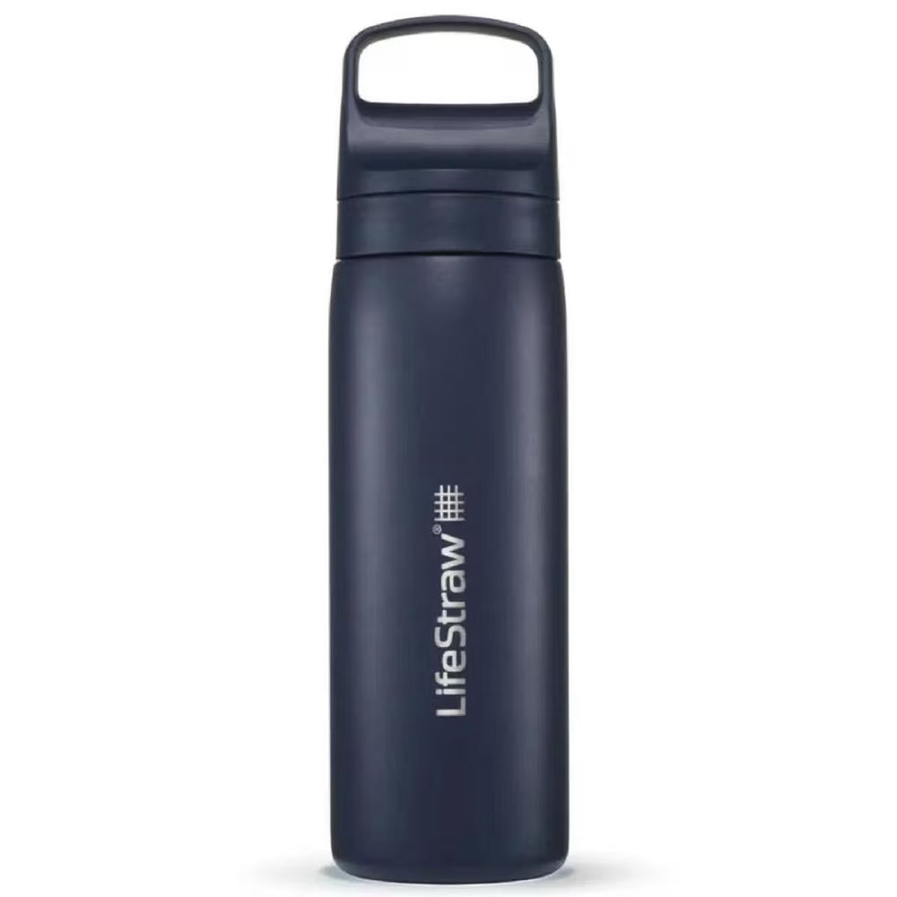 Lifestraw - Go Stainless Steel Water Filter Bottle 500ml - Aegean Sea