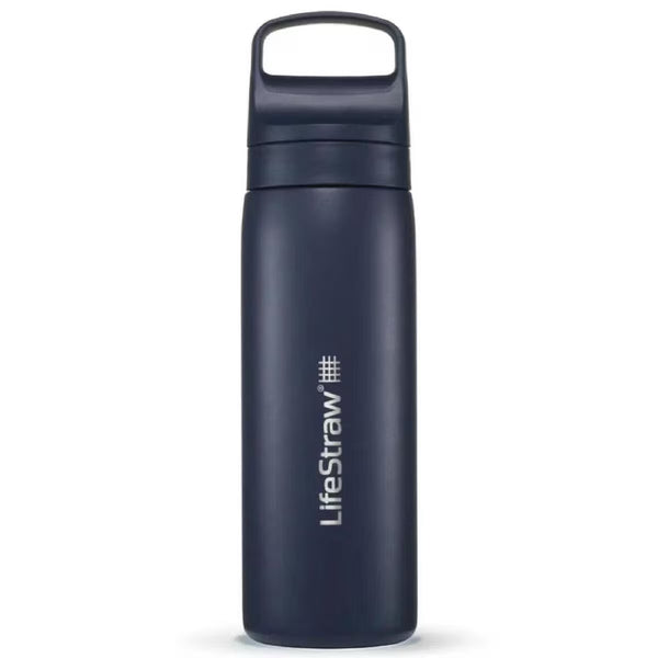 Lifestraw - Go Stainless Steel Water Filter Bottle 500ml - Aegean Sea