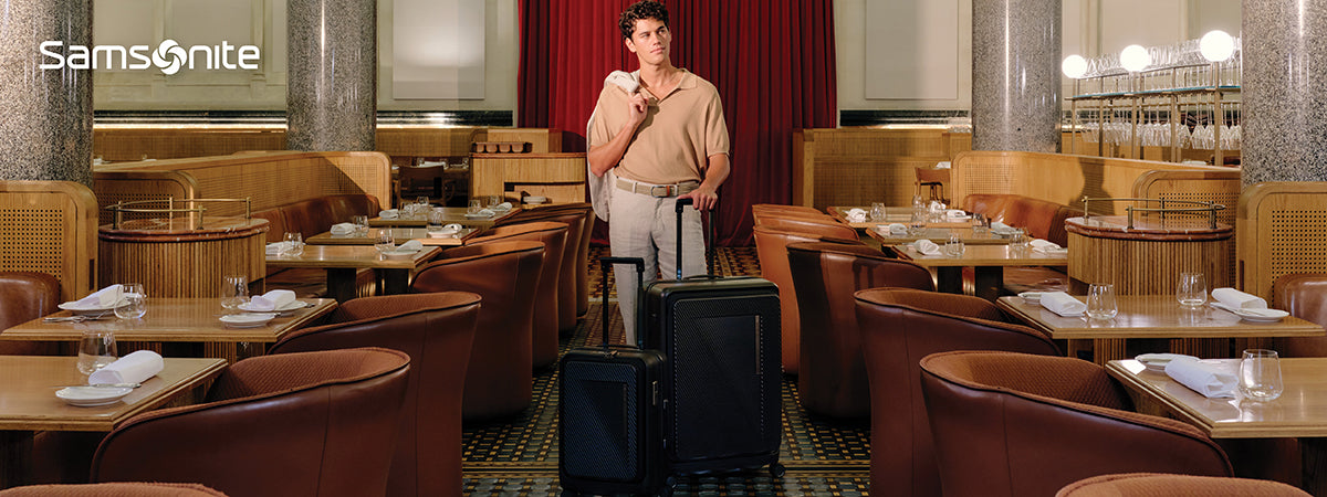 Great deals on Samsonite luggage. Selling fast