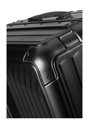 Samsonite - Lite Box Alu 55cm Small 4 Wheel Hard Suitcase - Black