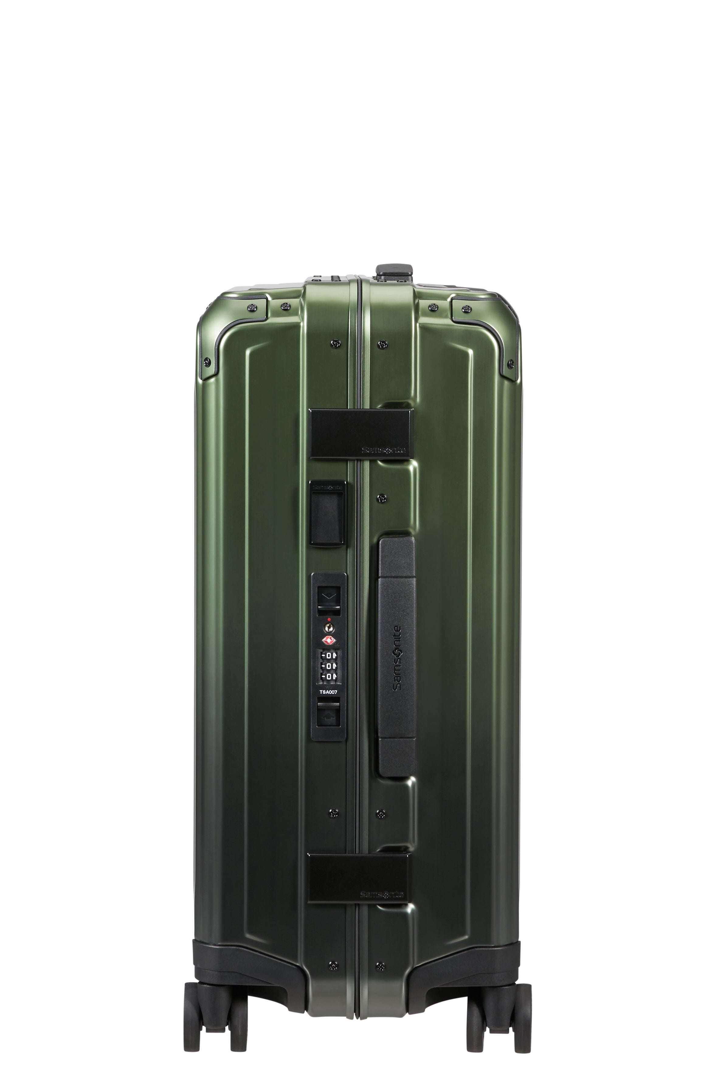 Samsonite - Lite Box ALU 55cm Small 4 Wheel Hard Suitcase - Gradient Green-4