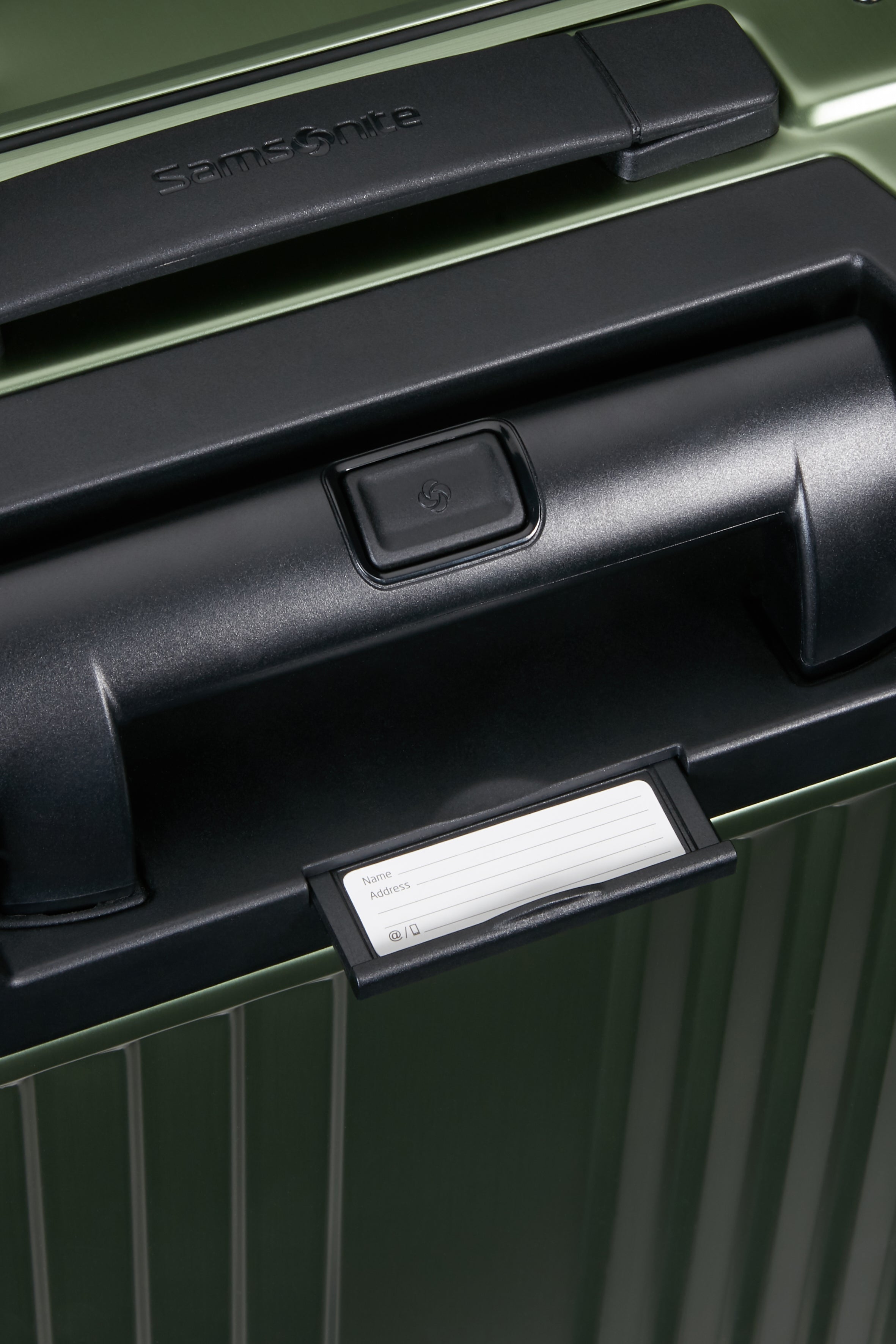 Samsonite - Lite Box ALU 55cm Small 4 Wheel Hard Suitcase - Gradient Green-8