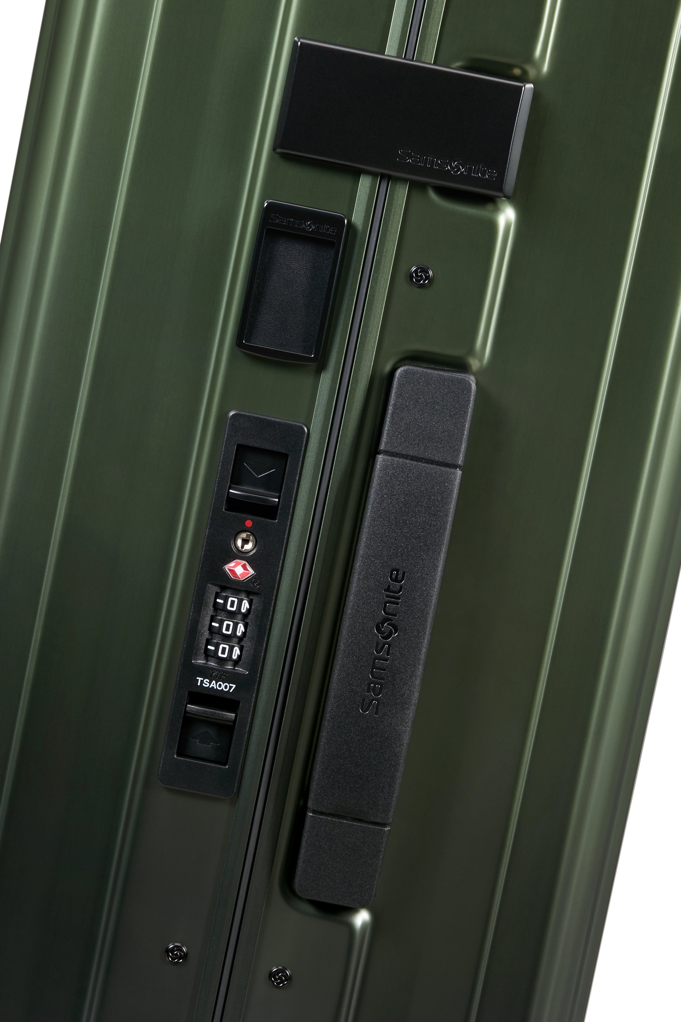 Samsonite - Lite Box ALU 55cm Small 4 Wheel Hard Suitcase - Gradient Green-9