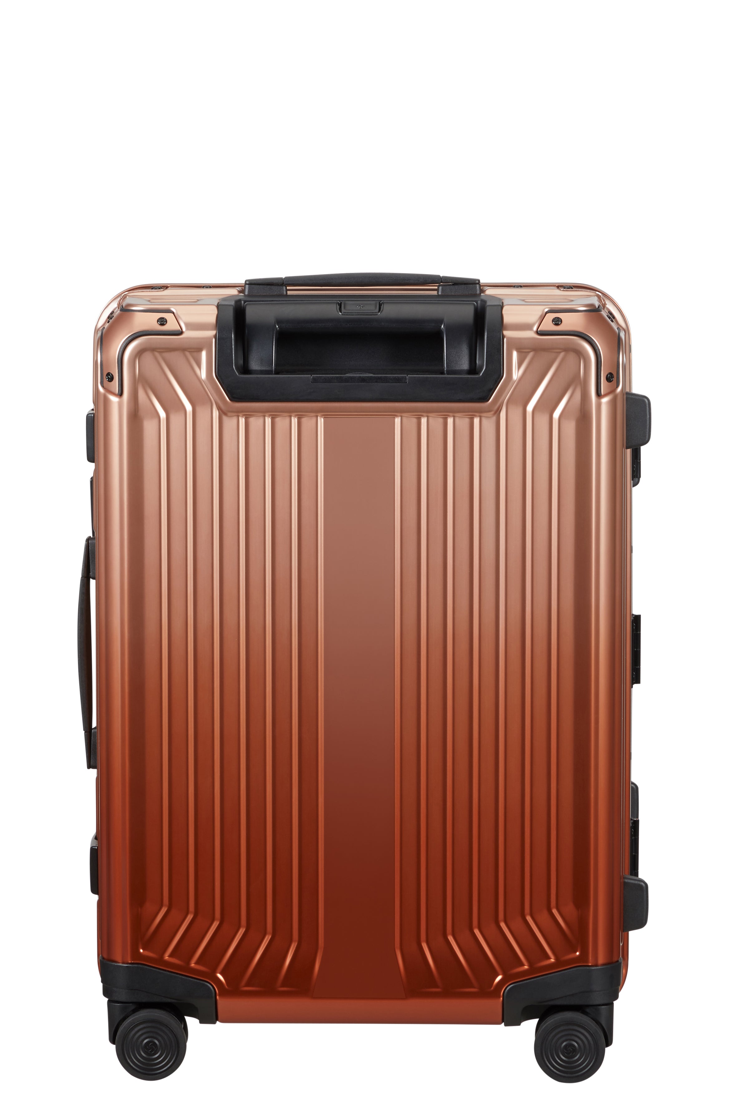 Samsonite - Lite Box ALU 55cm Small 4 Wheel Hard Suitcase - Gradient Copper