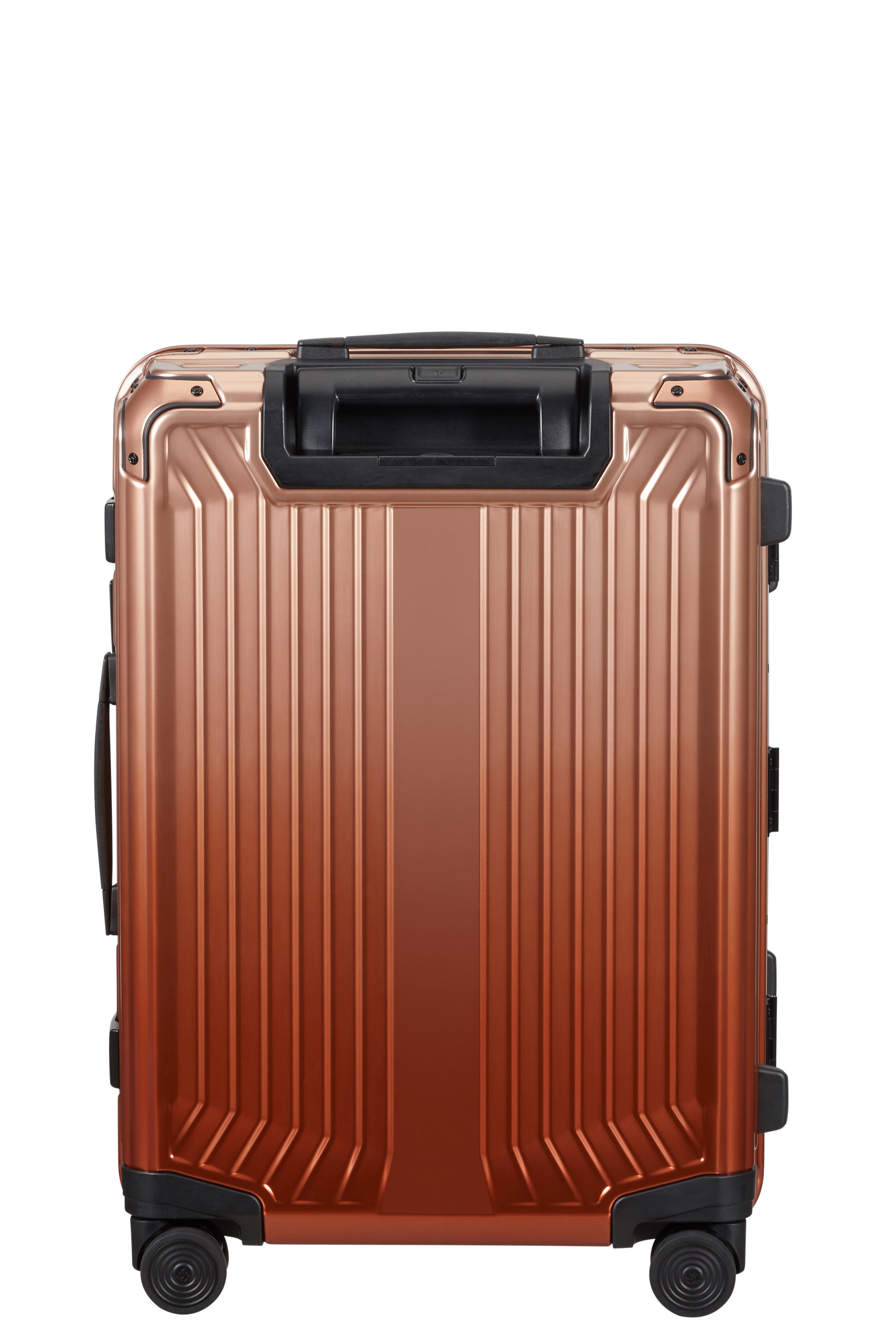 Samsonite - Lite Box ALU 55cm Small 4 Wheel Hard Suitcase - Gradient Copper - 0