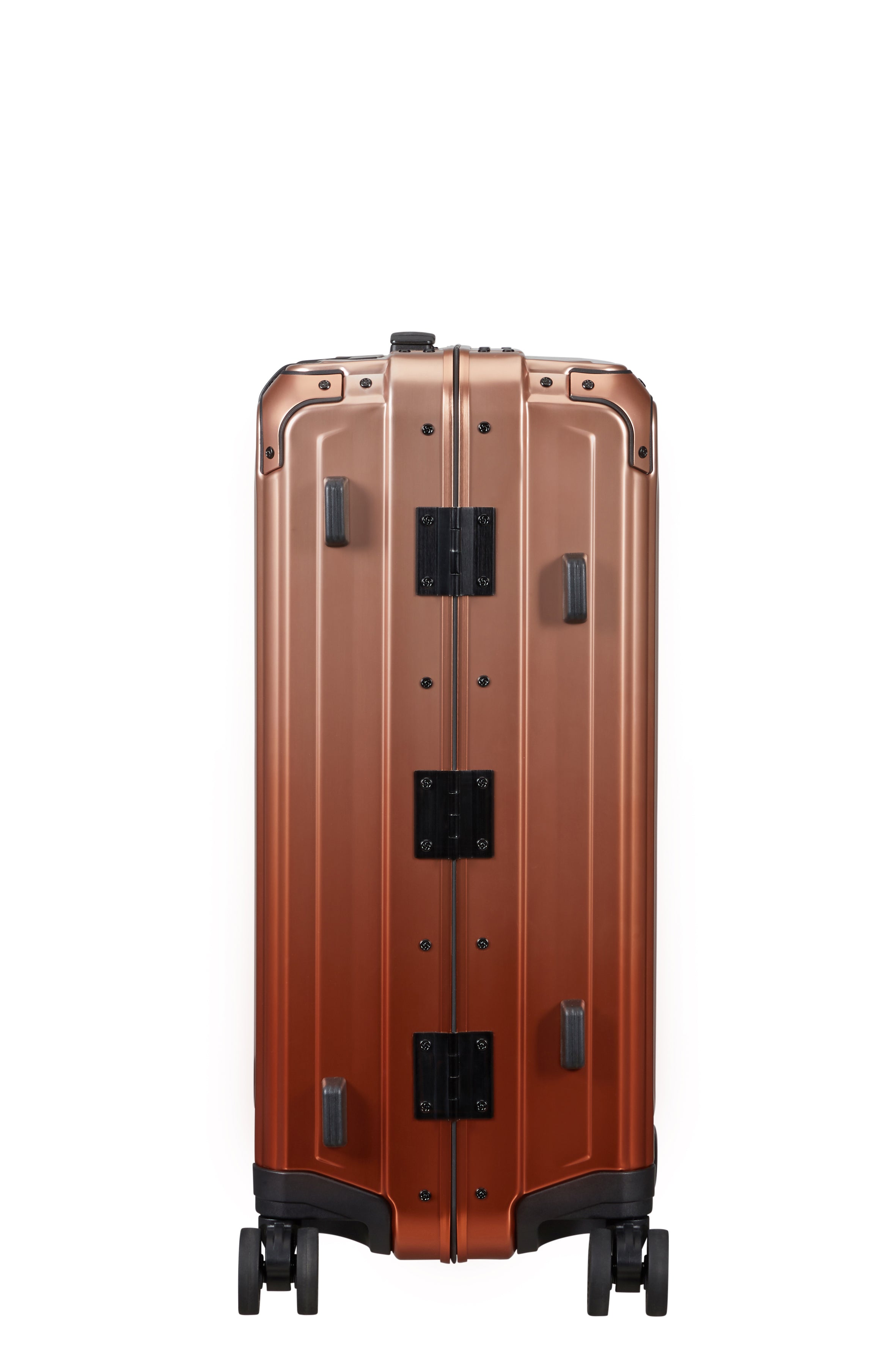 Samsonite - Lite Box ALU 55cm Small 4 Wheel Hard Suitcase - Gradient Copper