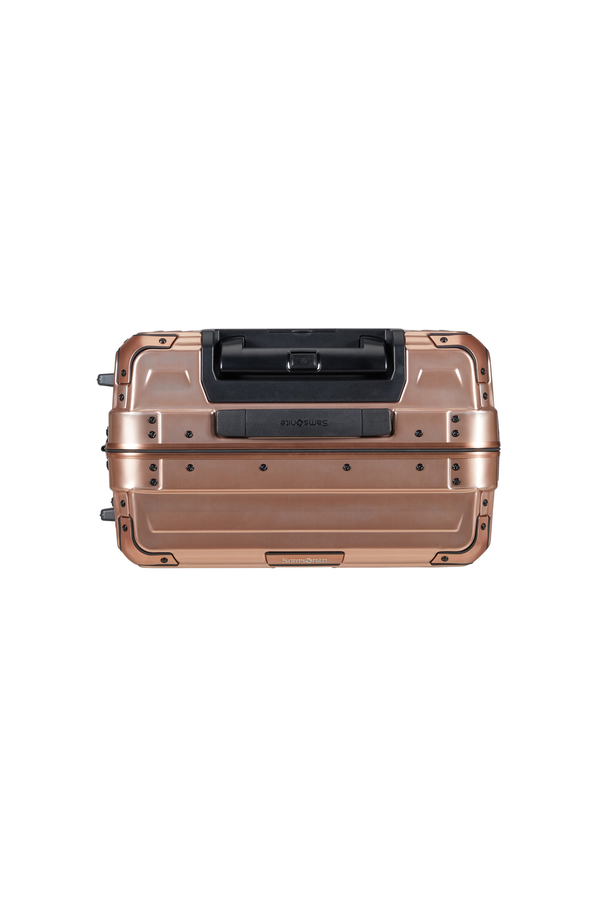 Samsonite - Lite Box ALU 55cm Small 4 Wheel Hard Suitcase - Gradient Copper