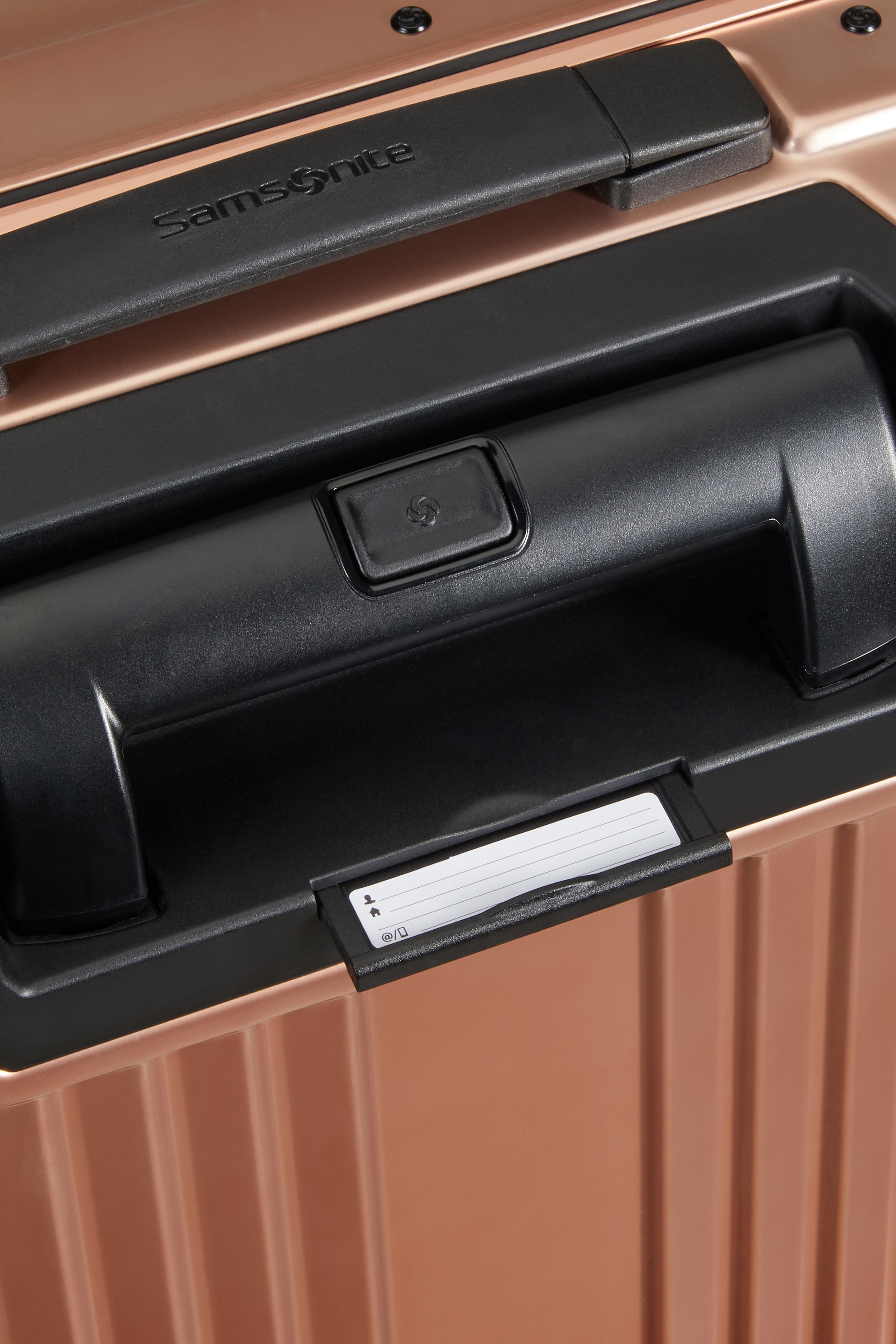 Samsonite - Lite Box ALU 55cm Small 4 Wheel Hard Suitcase - Gradient Copper-12