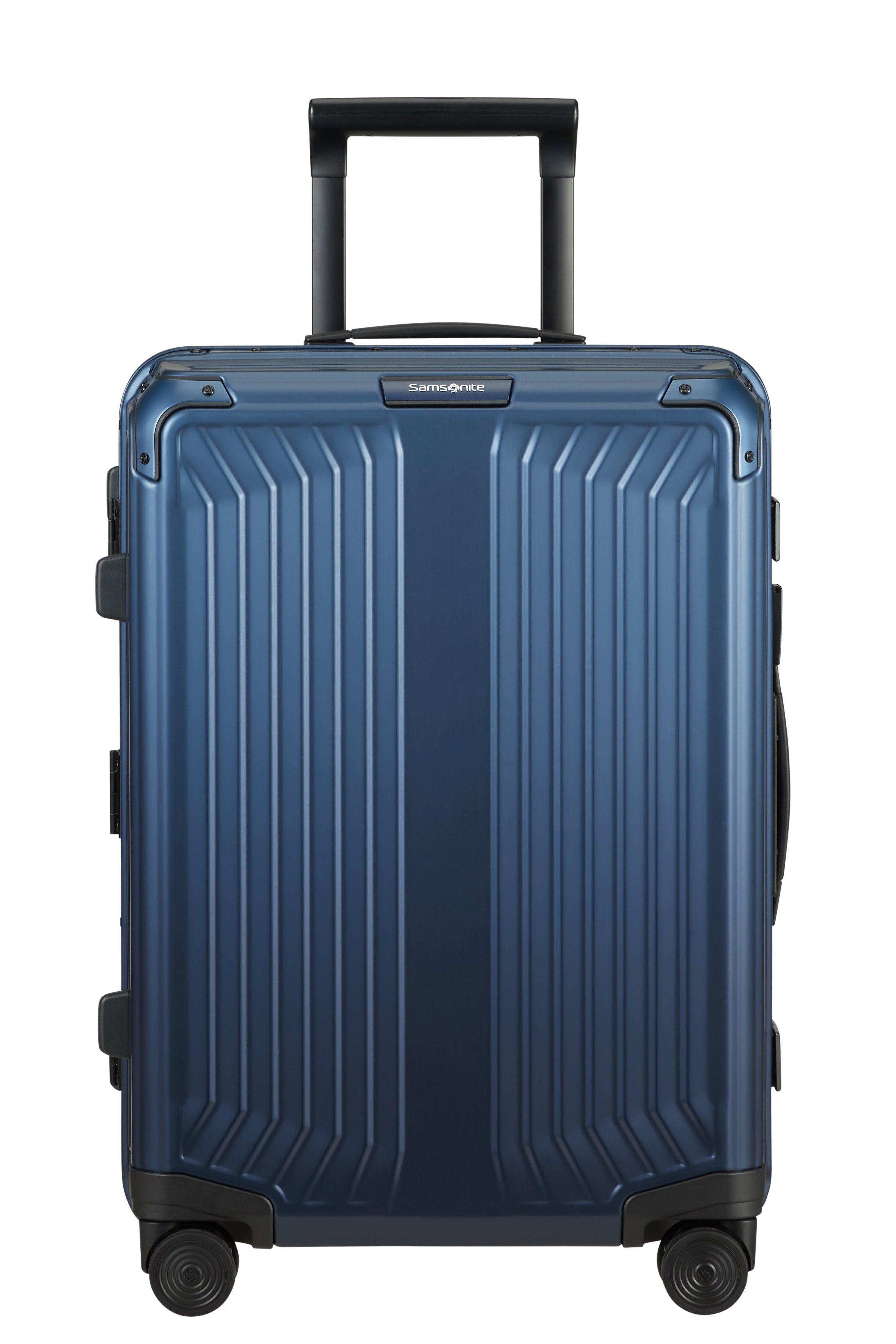 Samsonite - Lite Box ALU 55cm Small 4 Wheel Hard Suitcase - Gradient Midnight