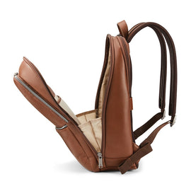 Samsonite - Classic Leather Slim Backpack - Cognac - 0