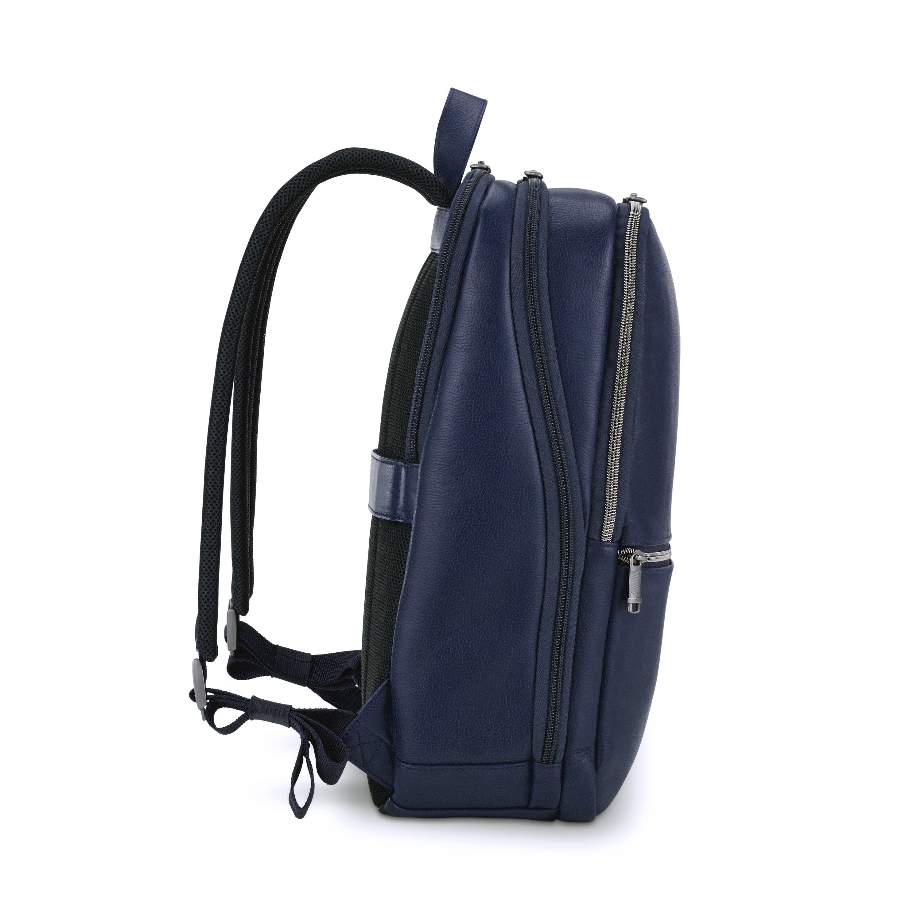 Samsonite Classic Leather 126036 Slim Backpack - Navy - 0
