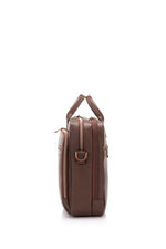 Samsonite - Classic Leather 15.6in Topload brifecase - Chocolate