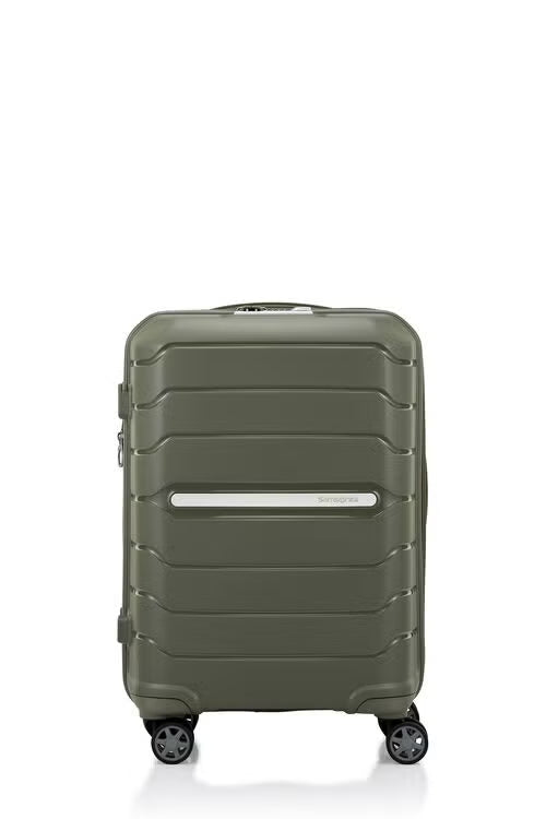 Samsonite - Oc2lite 55cm Small 4 Wheel Hard Suitcase - Olive Green