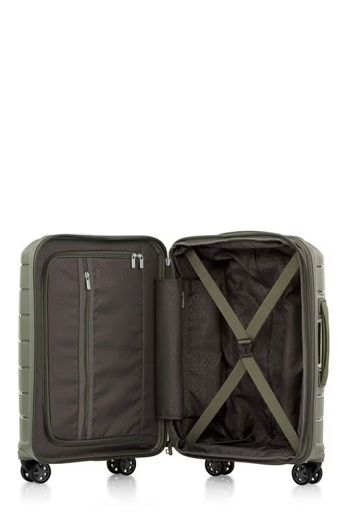 Samsonite - Oc2lite 55cm Small 4 Wheel Hard Suitcase - Olive Green