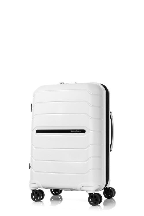 Samsonite - Oc2lite 55cm Small 4 Wheel Hard Suitcase - Off White