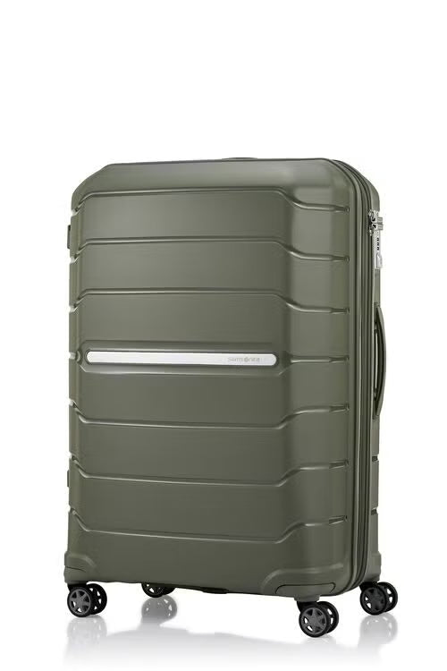Samsonite - Oc2lite 75cm Large 4 Wheel Hard Suitcase - Olive Green