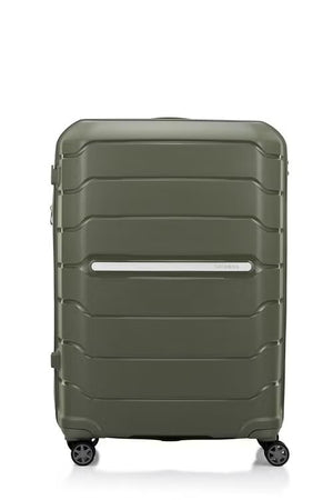 Samsonite - Oc2lite 75cm Large 4 Wheel Hard Suitcase - Olive Green