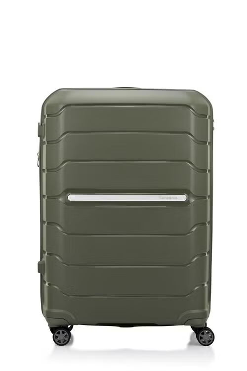 Samsonite - Oc2lite 75cm Large 4 Wheel Hard Suitcase - Olive Green