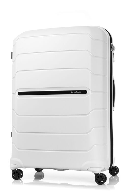 Samsonite - NEW Oc2lite 81cm Large 4 Wheel Hard Suitcase - Off White