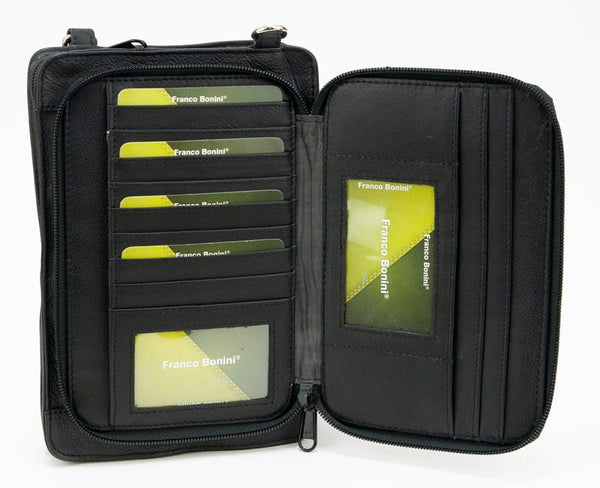 Franco Bonini - 1305 Mens Organiser Bag - Black