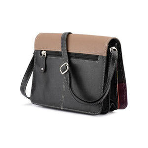 Franco Bonini - 1321 Leather Organised Handbag - Purple/Multi