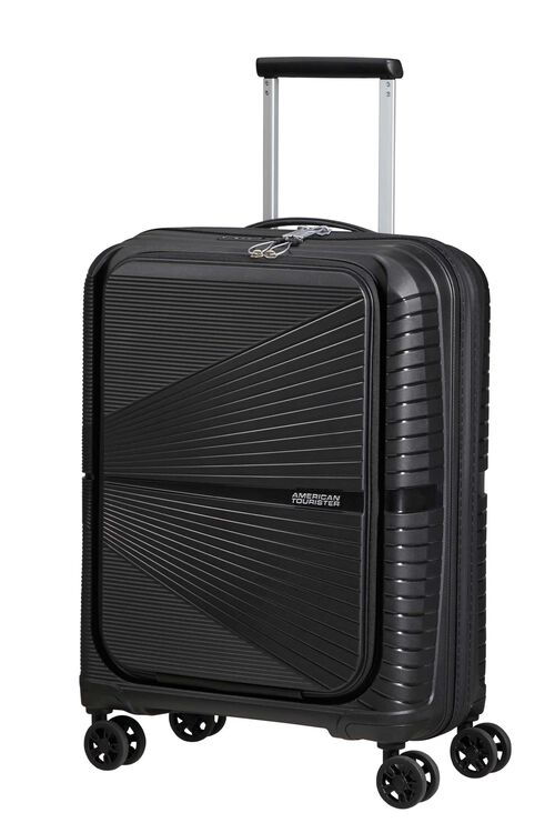 American Tourister - Airconic Front Opening 55cm Spinner - Onyx Black