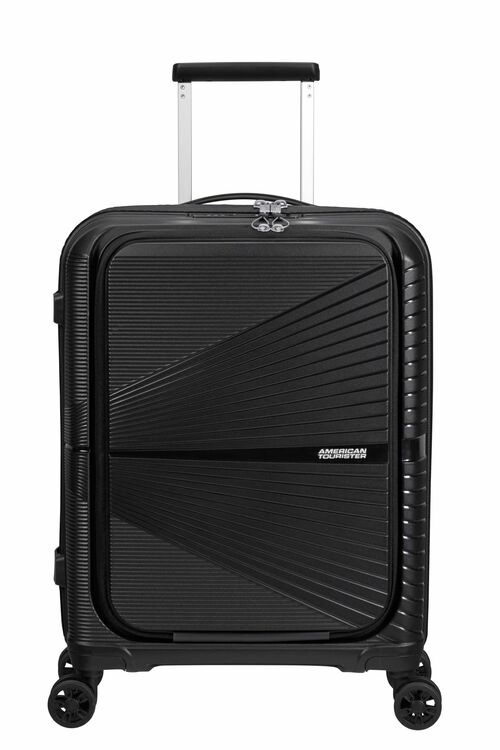 American Tourister - Airconic Front opening 55cm spinner - Onyx Black