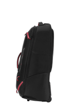 High Sierra - Composite V4 84cm Large RFID Wheeled Duffle With Backpack Straps - Black/Red