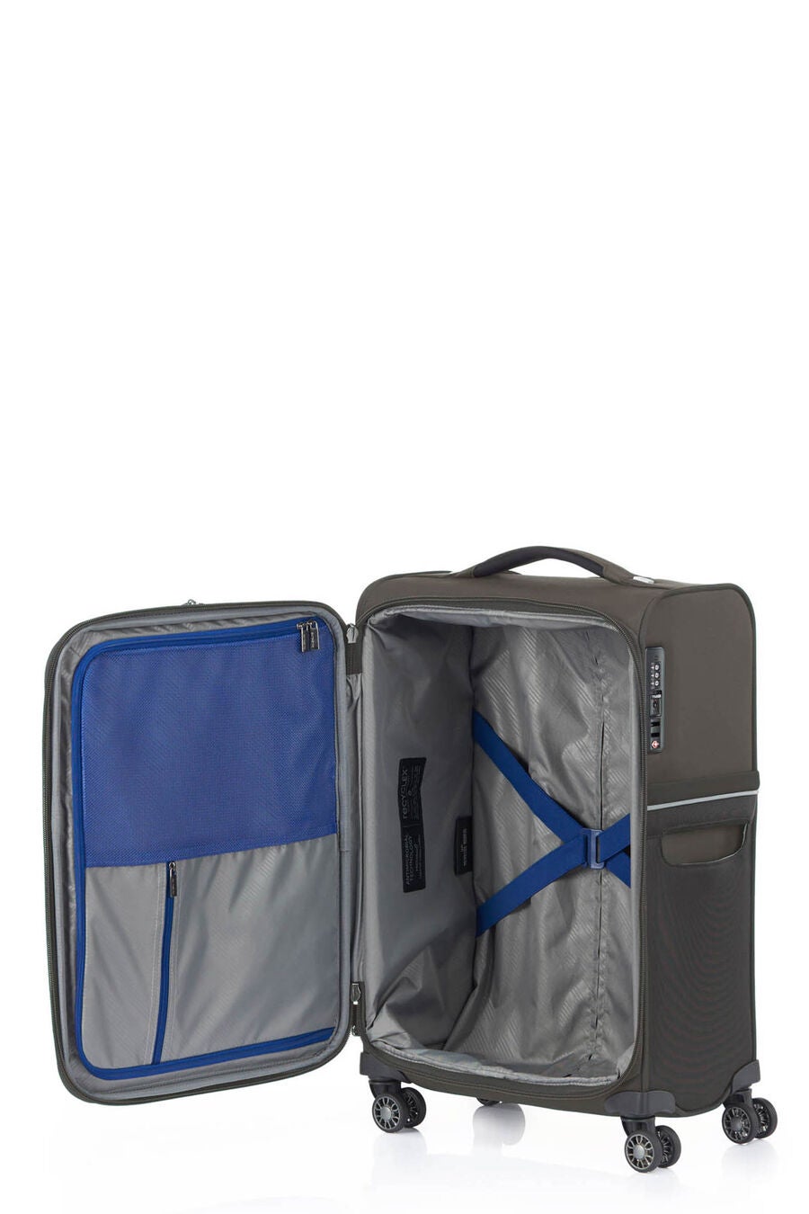 Samsonite - 73HR 55cm Small Suitcase - Platinum Grey — Product view (138021-2919)