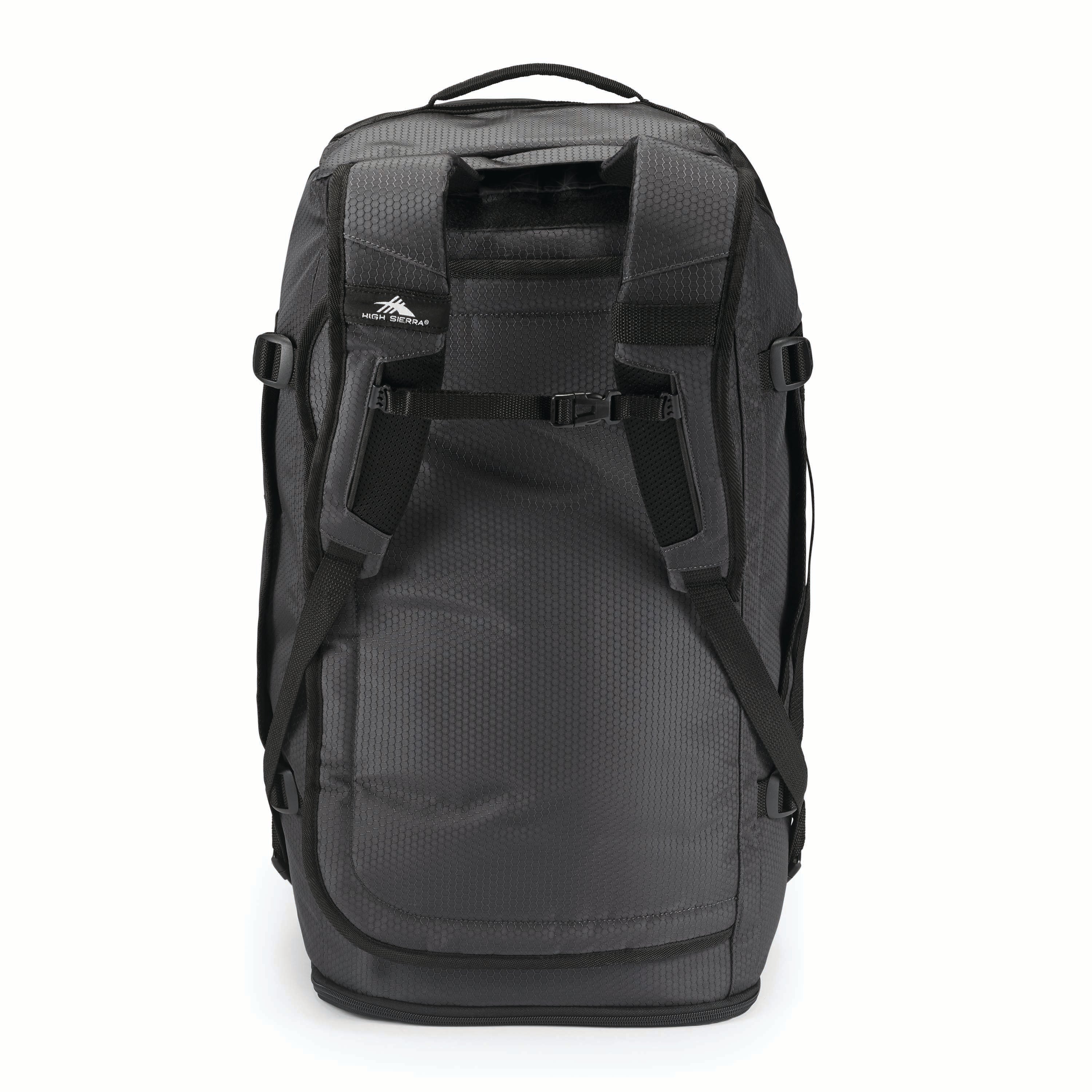 High Sierra - Convertable Backpack-Duffle - Mercury-Black-4