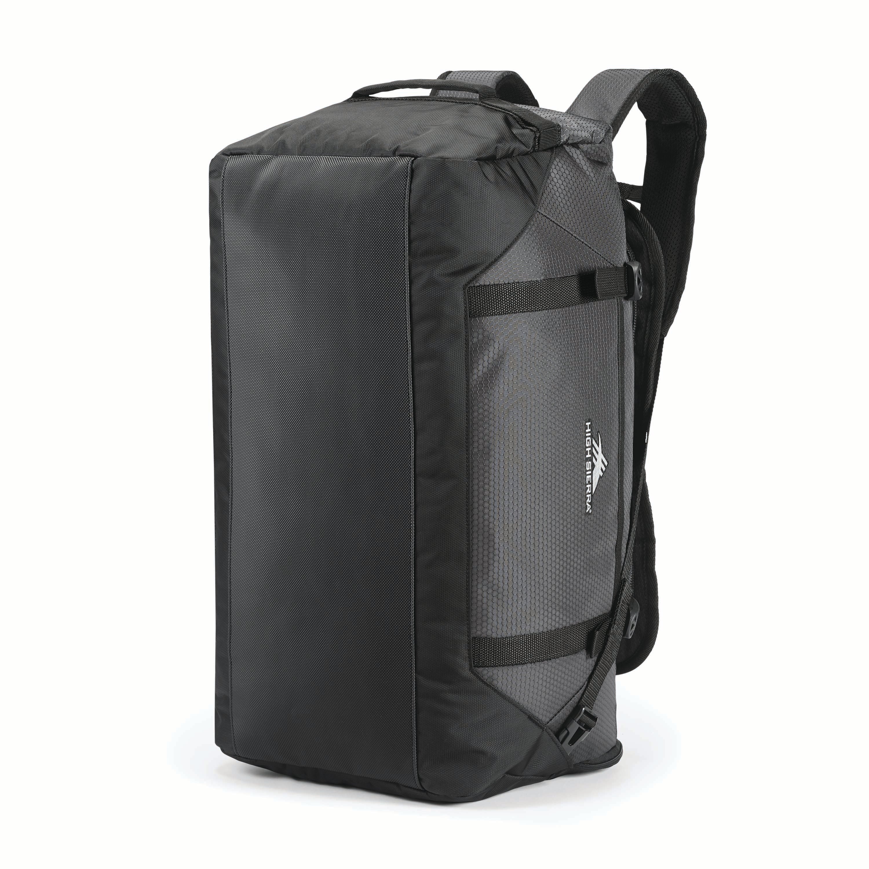 High Sierra - Convertable Backpack-Duffle - Mercury-Black-6