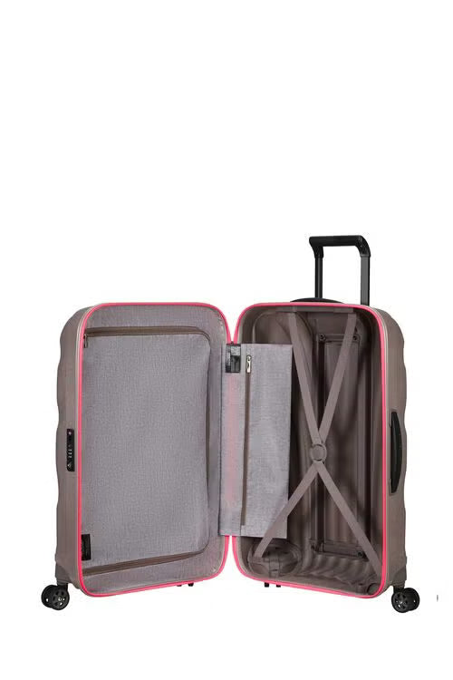 *Samsonite - C-Lite 69cm Weekend Spinner Suitcase - Pearl Fuchsia-