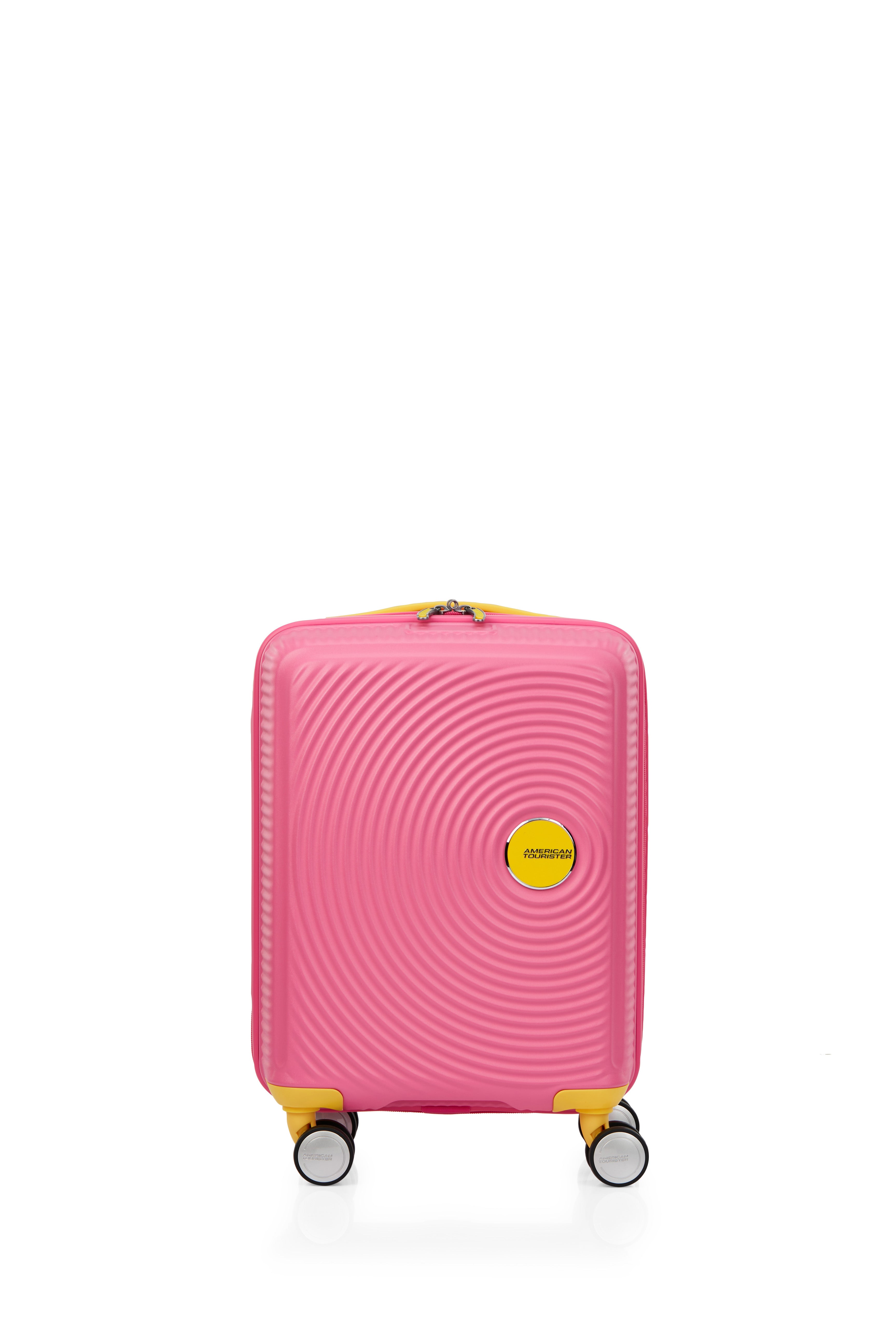 American Tourister - Little Curio 47cm Spinner - Pink/Yellow-1
