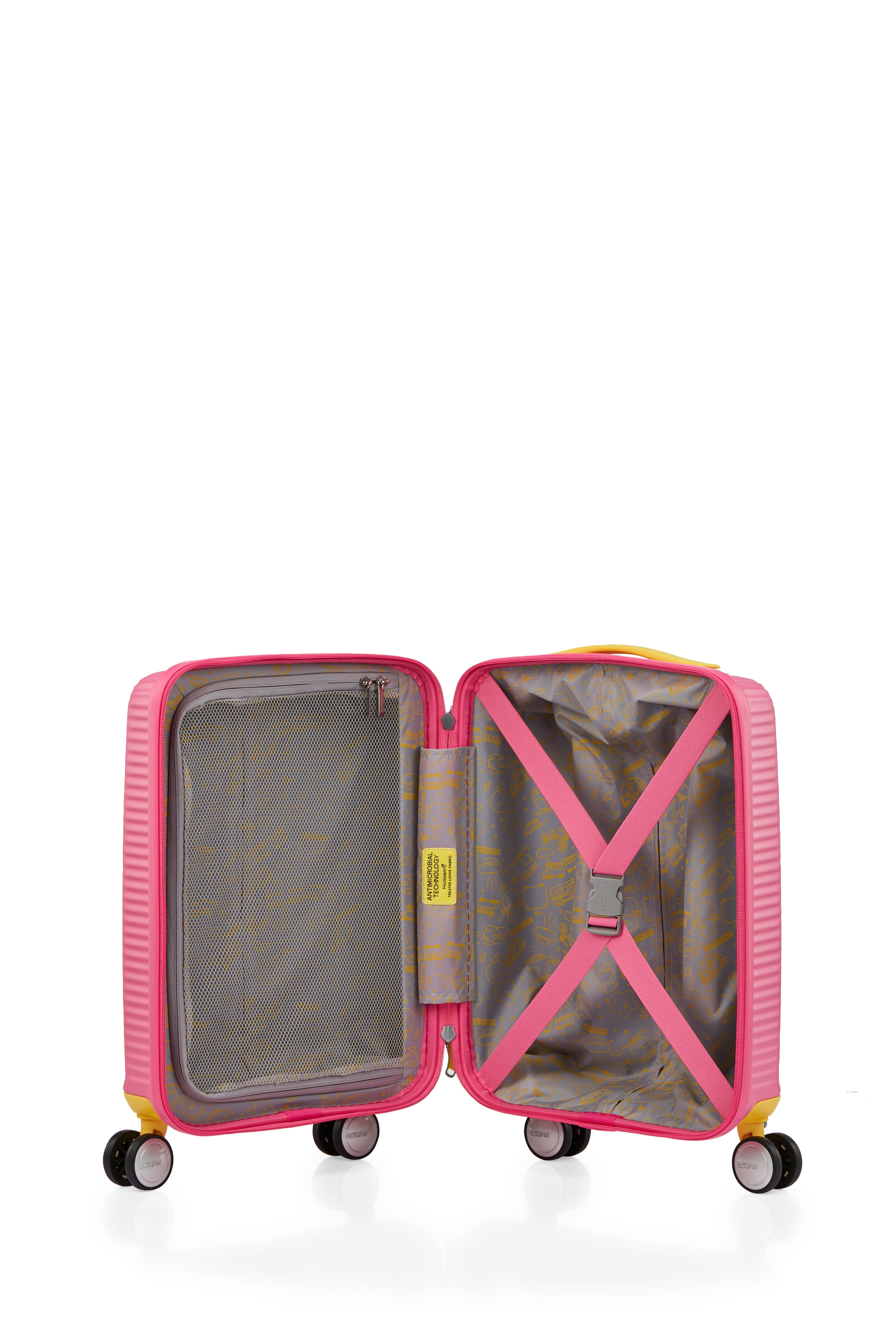 American Tourister - Little Curio 47cm Spinner - Pink/Yellow