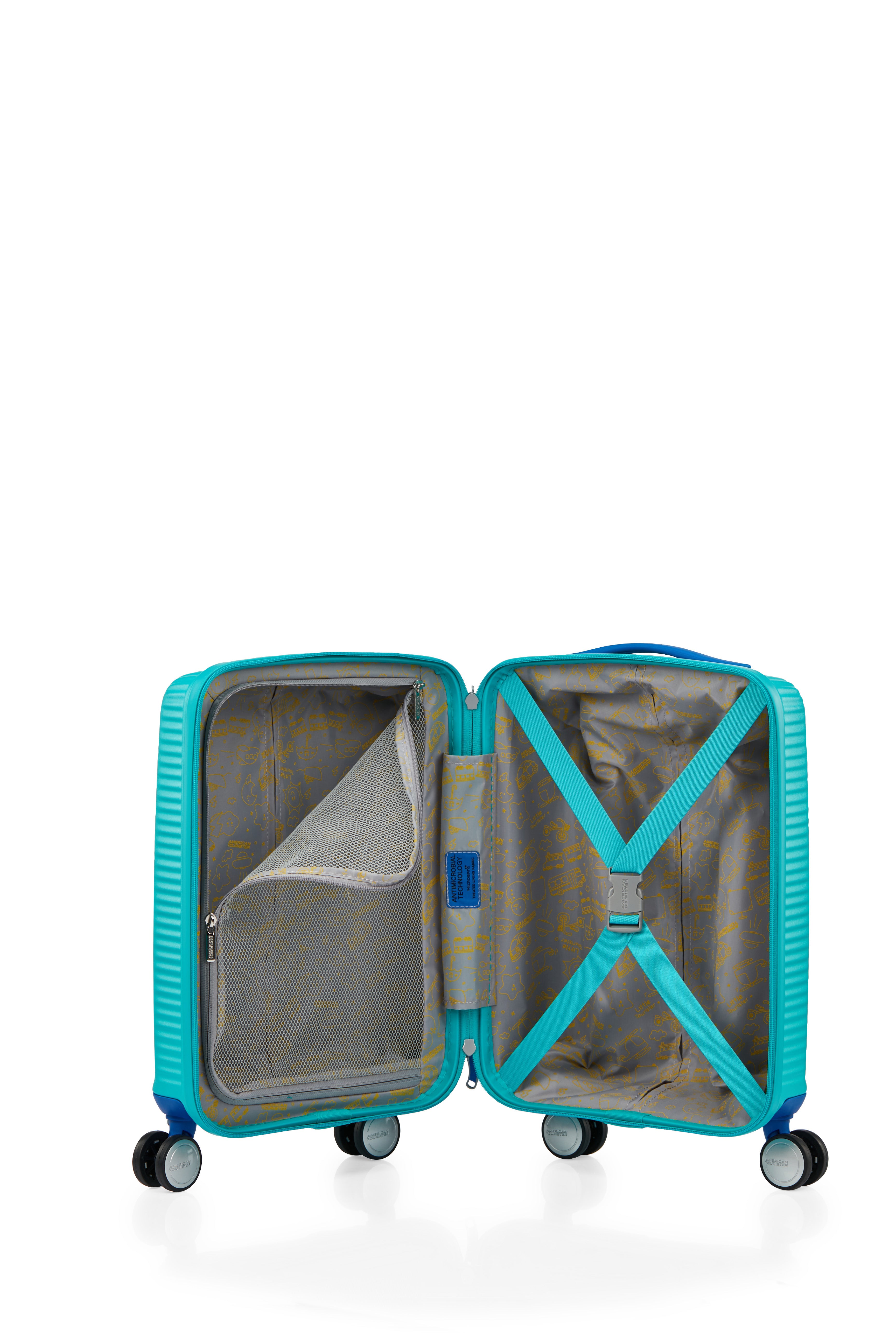 American Tourister - Little Curio 47cm Spinner - Teal/Blue-7