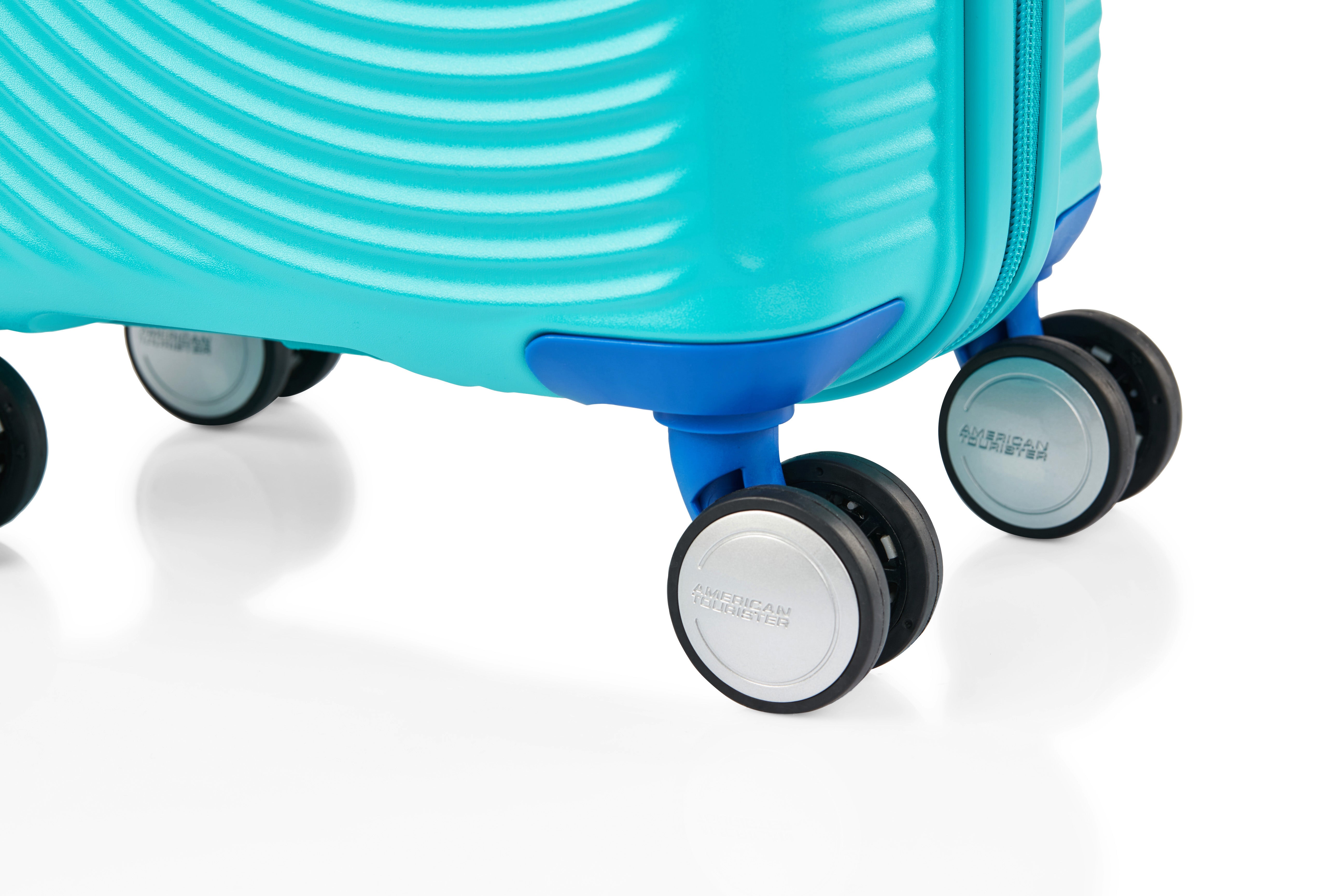 American Tourister - Little Curio 47cm Spinner - Teal/Blue-9