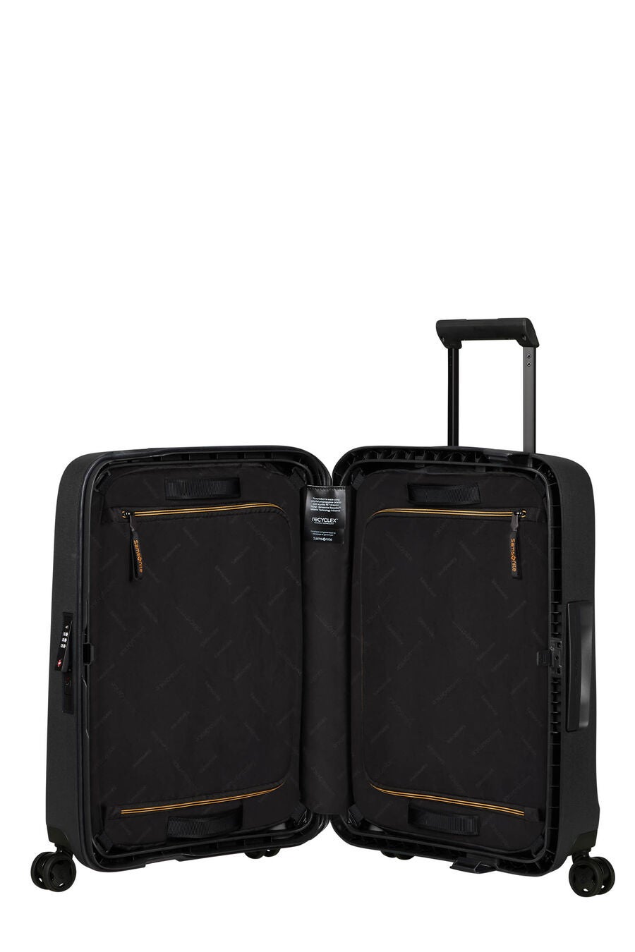 Samsonite - Essens 55cm Tri-Lock Framed Hard Spinner Suitcase - Graphite — Product view (146909-1374)