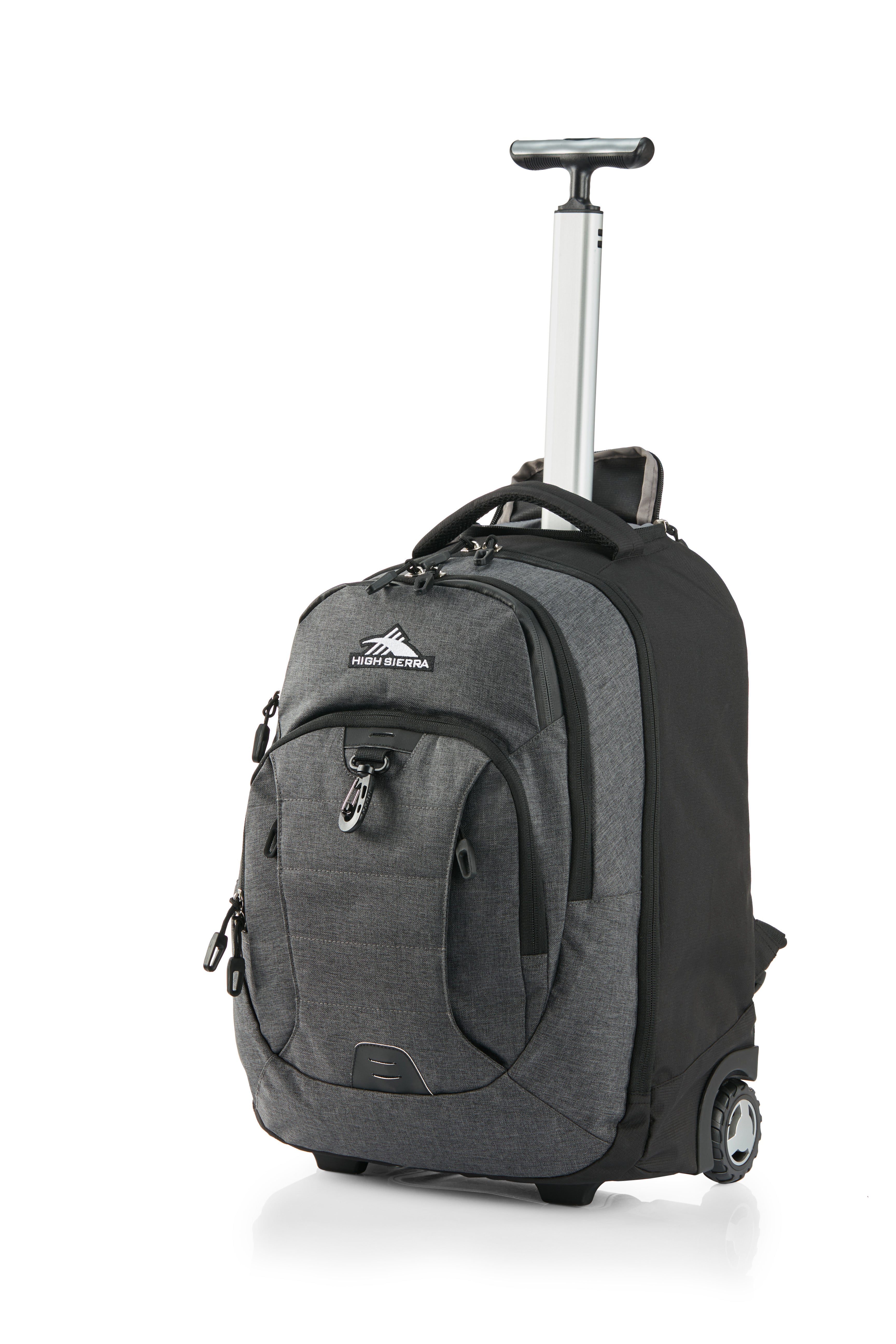 High Sierra - Jarvis Pro backpack on wheels - Black - 0