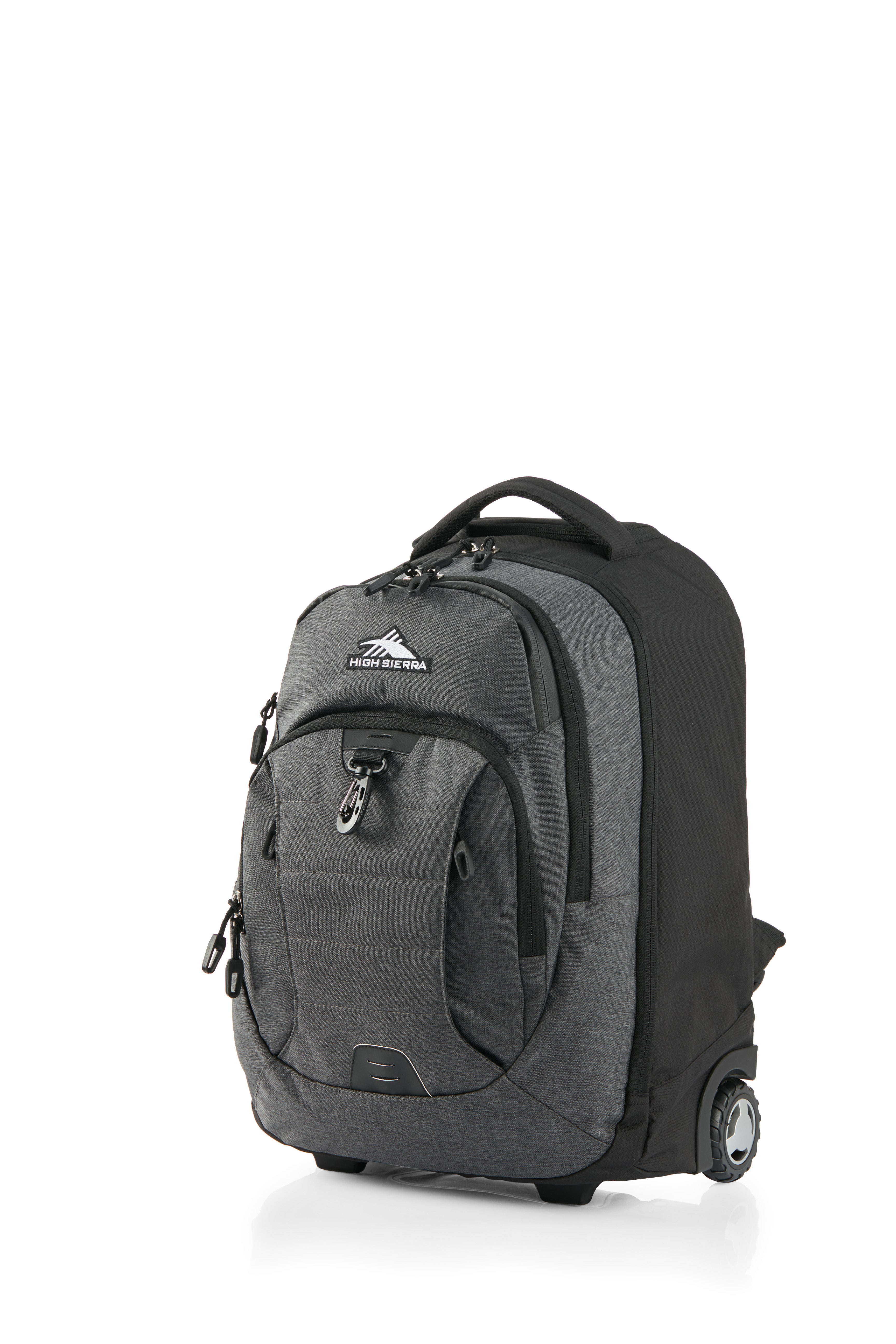 High Sierra - Jarvis Pro backpack on wheels - Black-3
