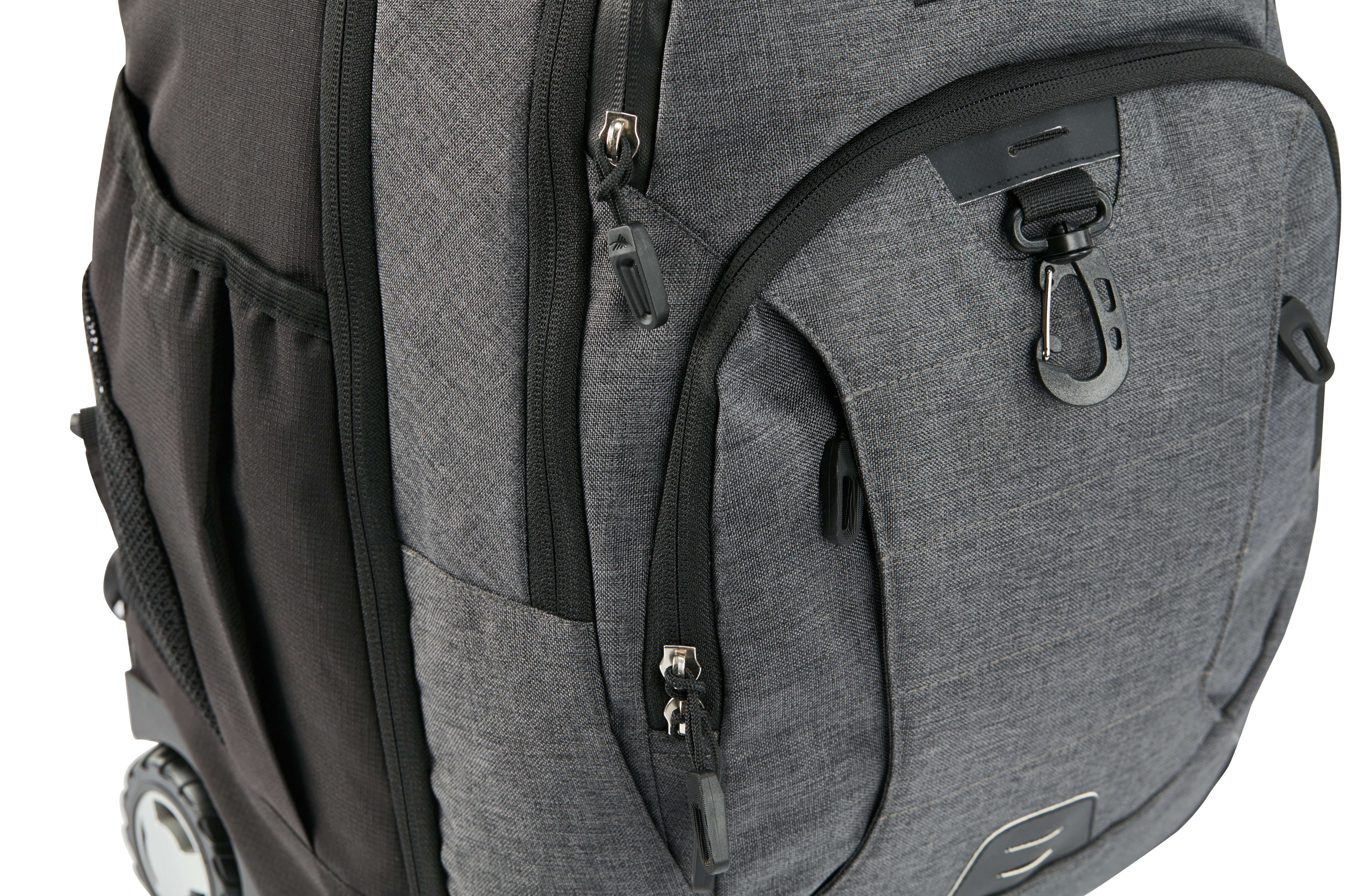 High Sierra - Jarvis Pro backpack on wheels - Black-11