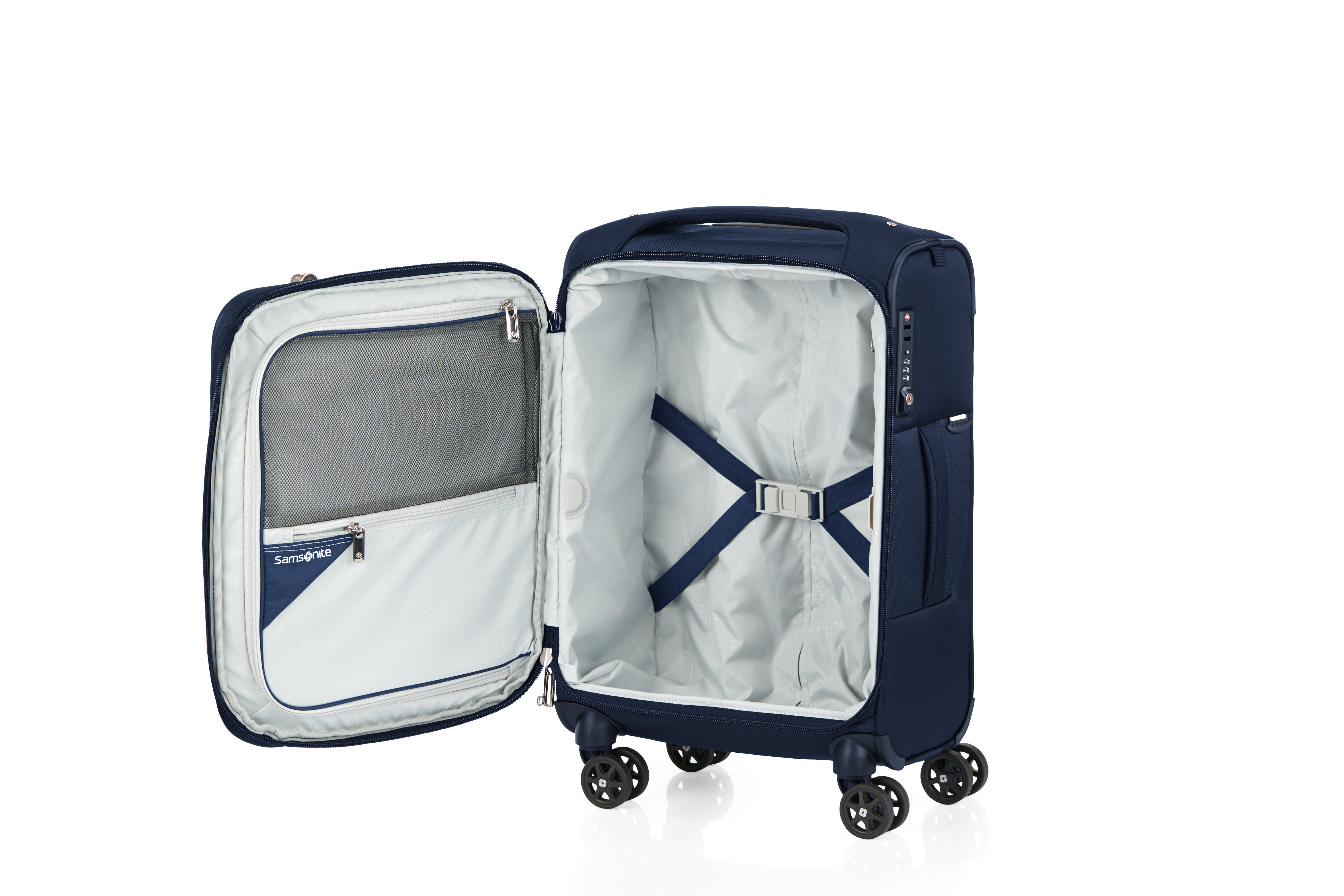 Samsonite - 55cm Cabin Exp B-Lite 5.0 Spinner - Navy