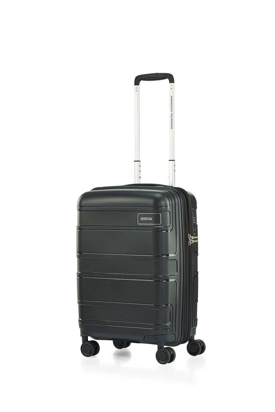 American Tourister - Light Max 55cm Small Cabin Case - Black — Product view (148198-1041)