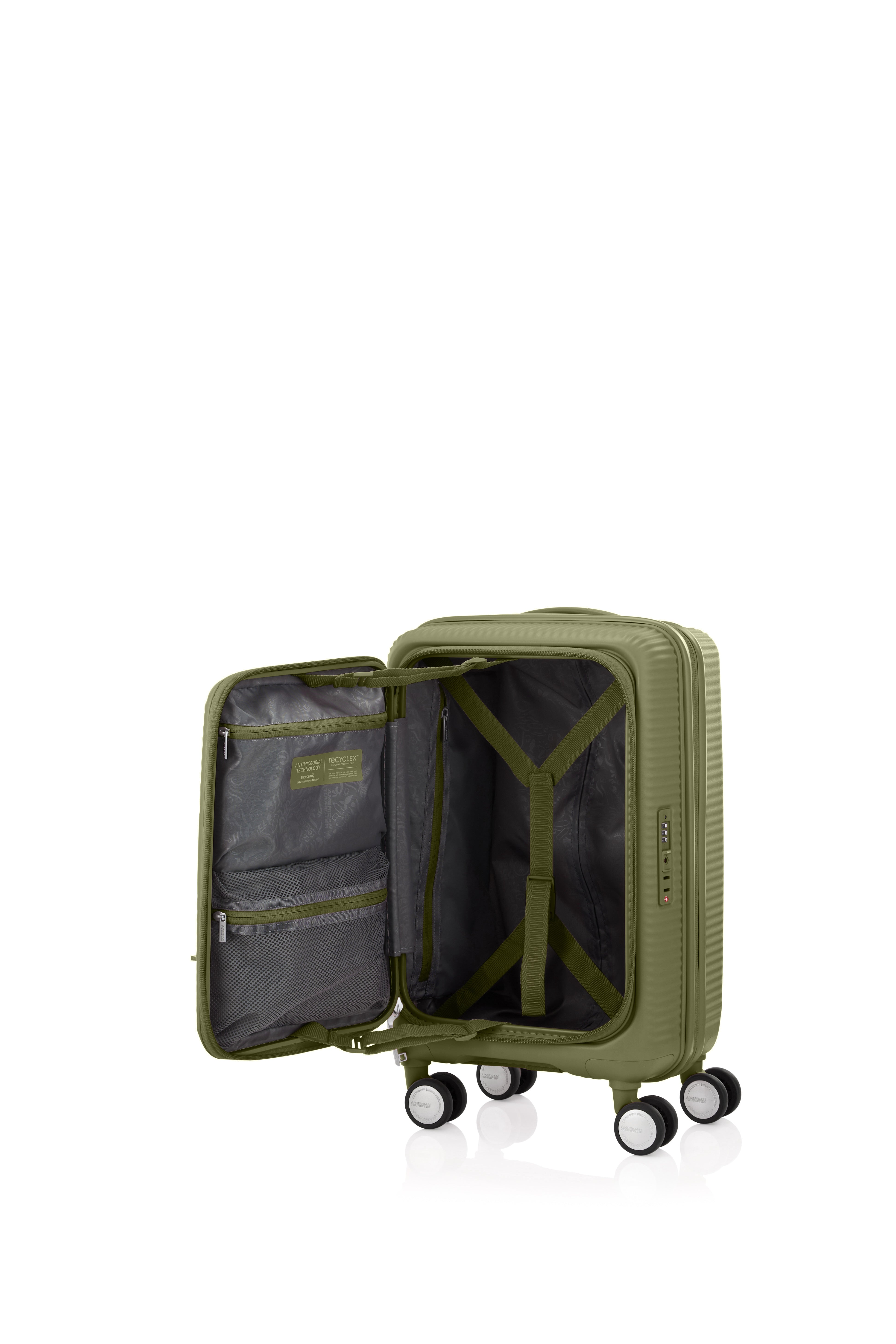 American Tourister - 55cm Curio Book opening - Khaki